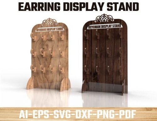 Expositor De Pendientes 3 Creativo Digital